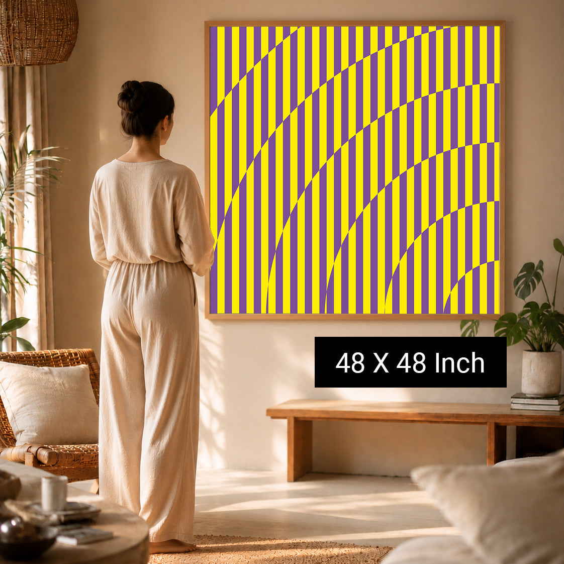 Cosmic Abyss Depth Perception Canvas Print | Available in Paper, Canvas, Unframed & Ready-to-Hang