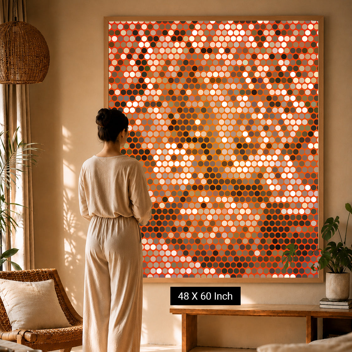handcrafted spiritual artwork for elegant interiors