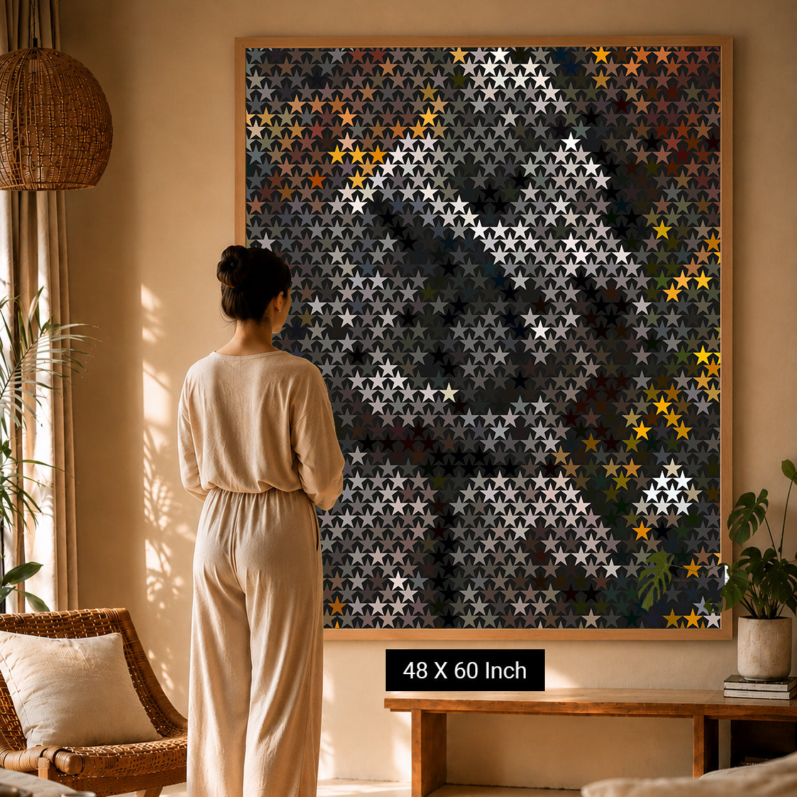 calming indian mandala wall art online