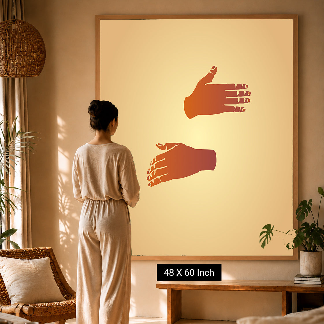 spiritual canvas decor for peaceful daily living