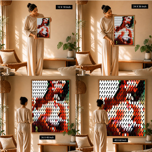 peaceful art prints for yoga and wellness studios