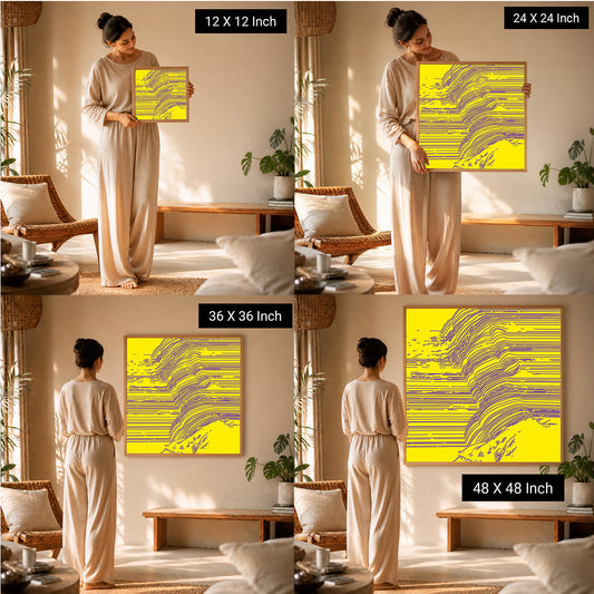 peaceful wellness canvas for emotional healing and mindful living rooms