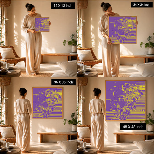 evidence based calming artwork for therapy office walls