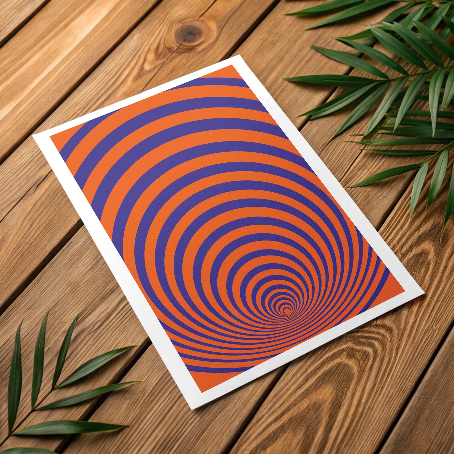 Minimalist line wave art print for peaceful spatial flow