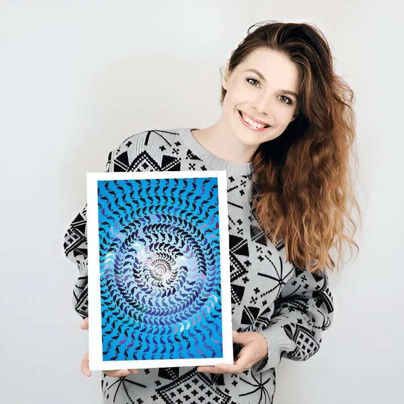Serenity Meditation Prints for Modern Offices: Art Therapy for Expression and Growth at Work