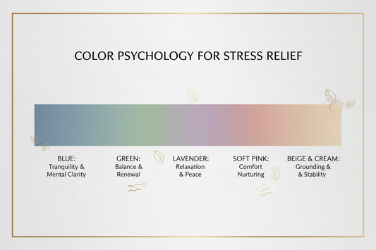 Color Psychology for Stress Relief: The Ultimate Guide to Calming Your Space