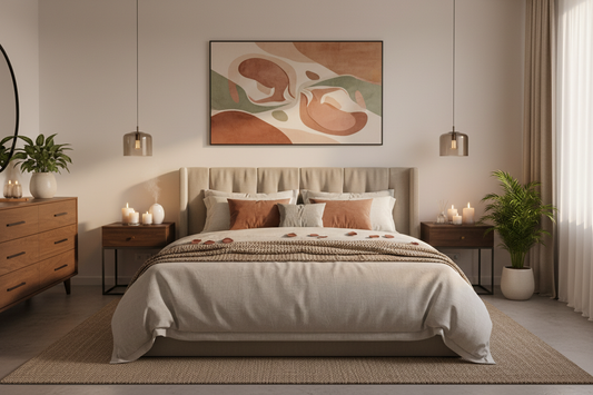 Romantic and sensual wall art for couples bedroom decor — Ilu Art Therapy