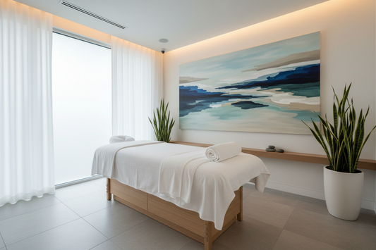How Therapeutic Wall Art Transforms Clinics & Spas (Science-Backed + Budget Guide 2026)