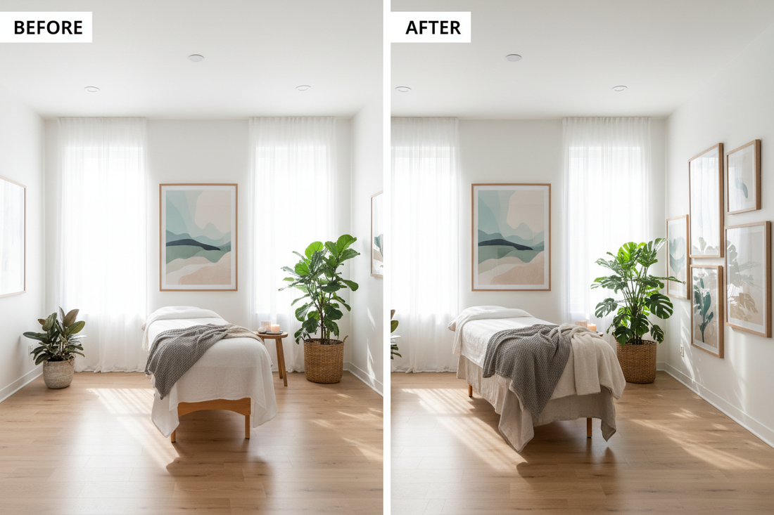 Flash Sale Strategy: How to Refresh Your Entire Wellness Studio with Therapeutic Art (Save 30–50%)