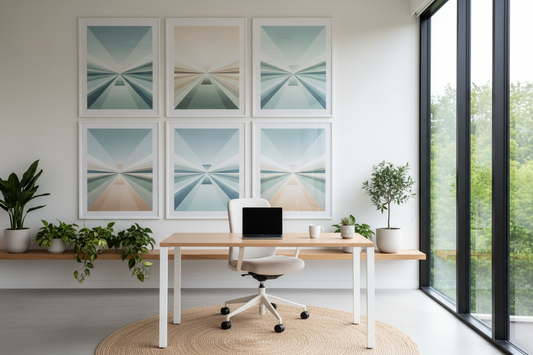How to Create a Calm Yet High-Performance Workspace — Serene Art That Works as Hard as You Do