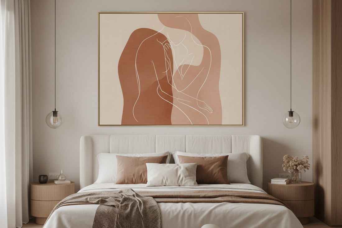 Sexy but Classy Bedroom Wall Art: Intimate Prints That Set the Mood Without Feeling Cheap