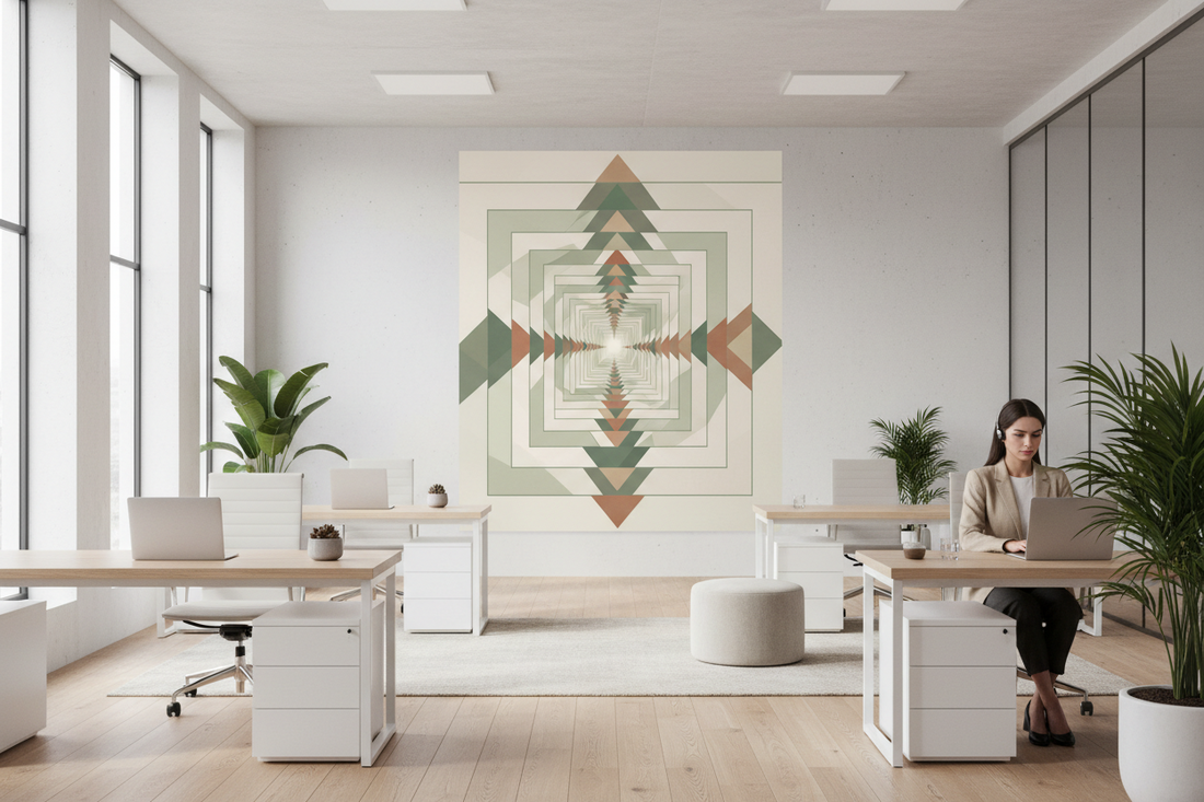 The Science Behind Perspective Art: Improve Employee Concentration with Smart Wall Decor