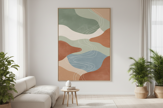 Trauma‑Informed Wall Art for Mental Health Spaces | Ilu Art Therapy