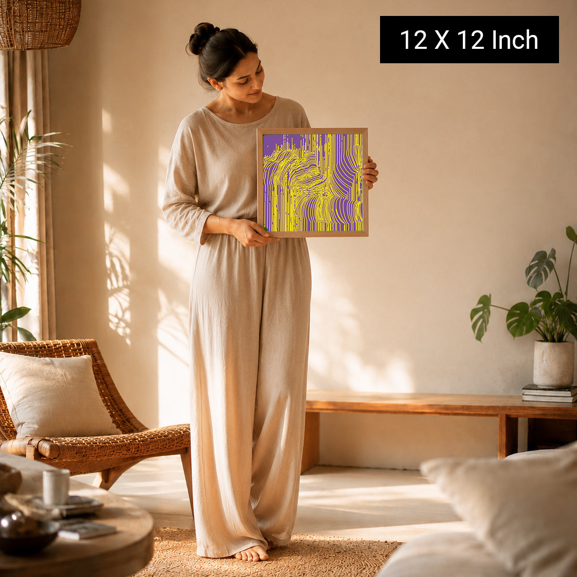 emotional healing artwork for yoga studio and wellness spaces