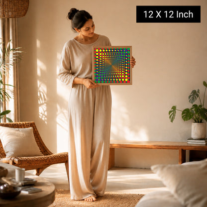 meditation inspired wall decor for peaceful bedroom and yoga room setup