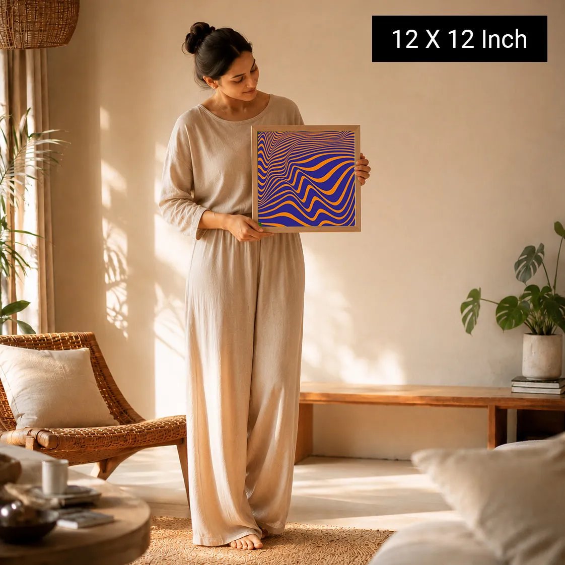 emotional wellness wall canvas for luxury mindful living spaces