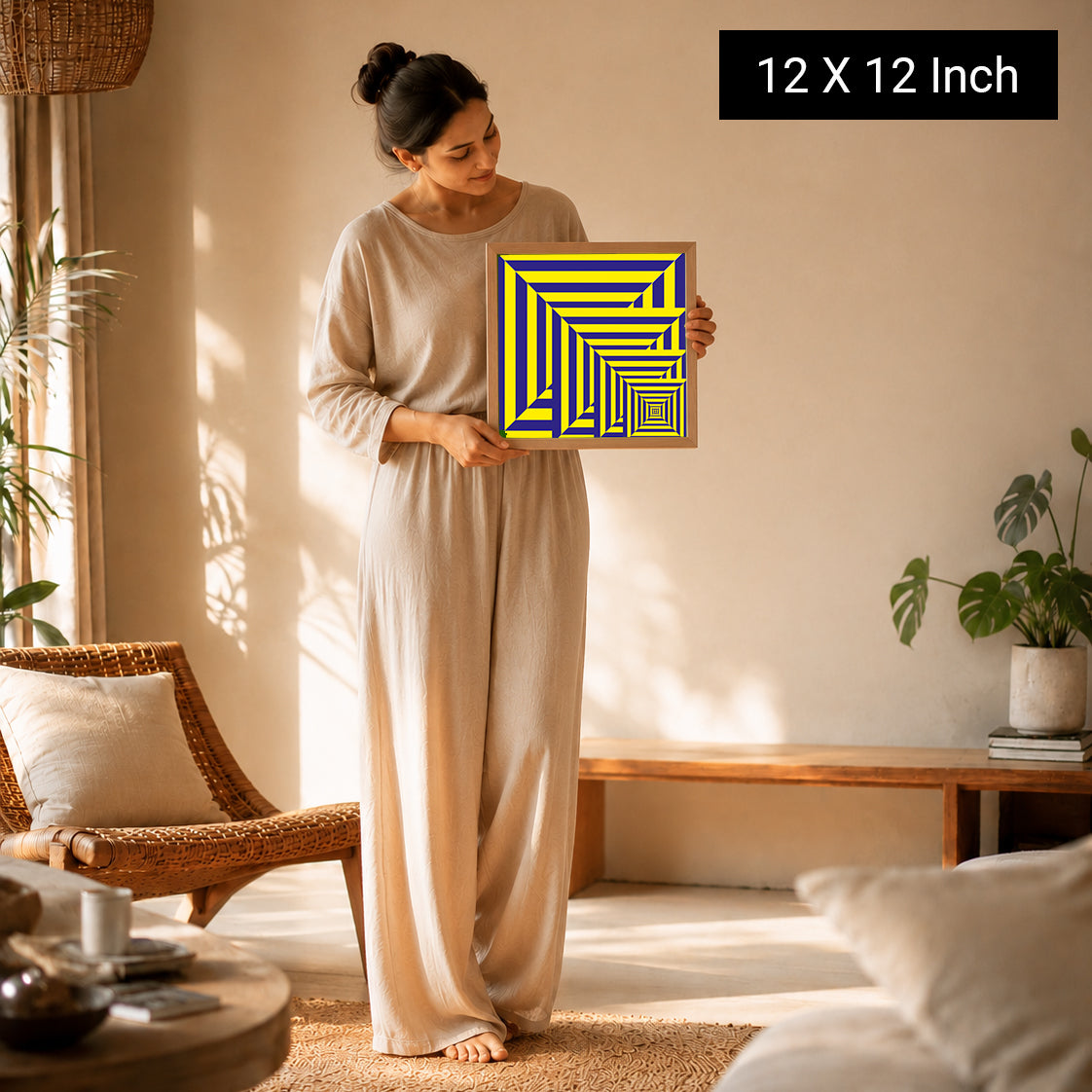 elegant neutral canvas art for luxury interiors