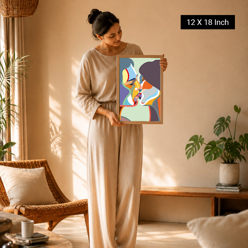 serene canvas prints for modern wellness interiors