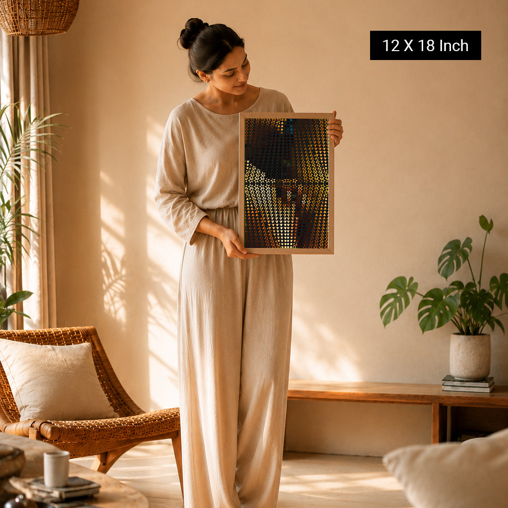 Sacred Feminine Form – Modern Abstract Wall Art | Paper, Canvas, Unframed & Ready-to-Hang