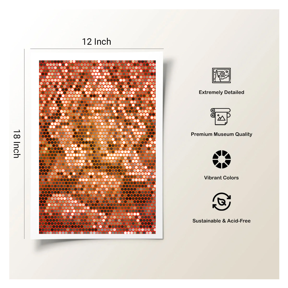 gentle gradient abstract art for calm hospital walls