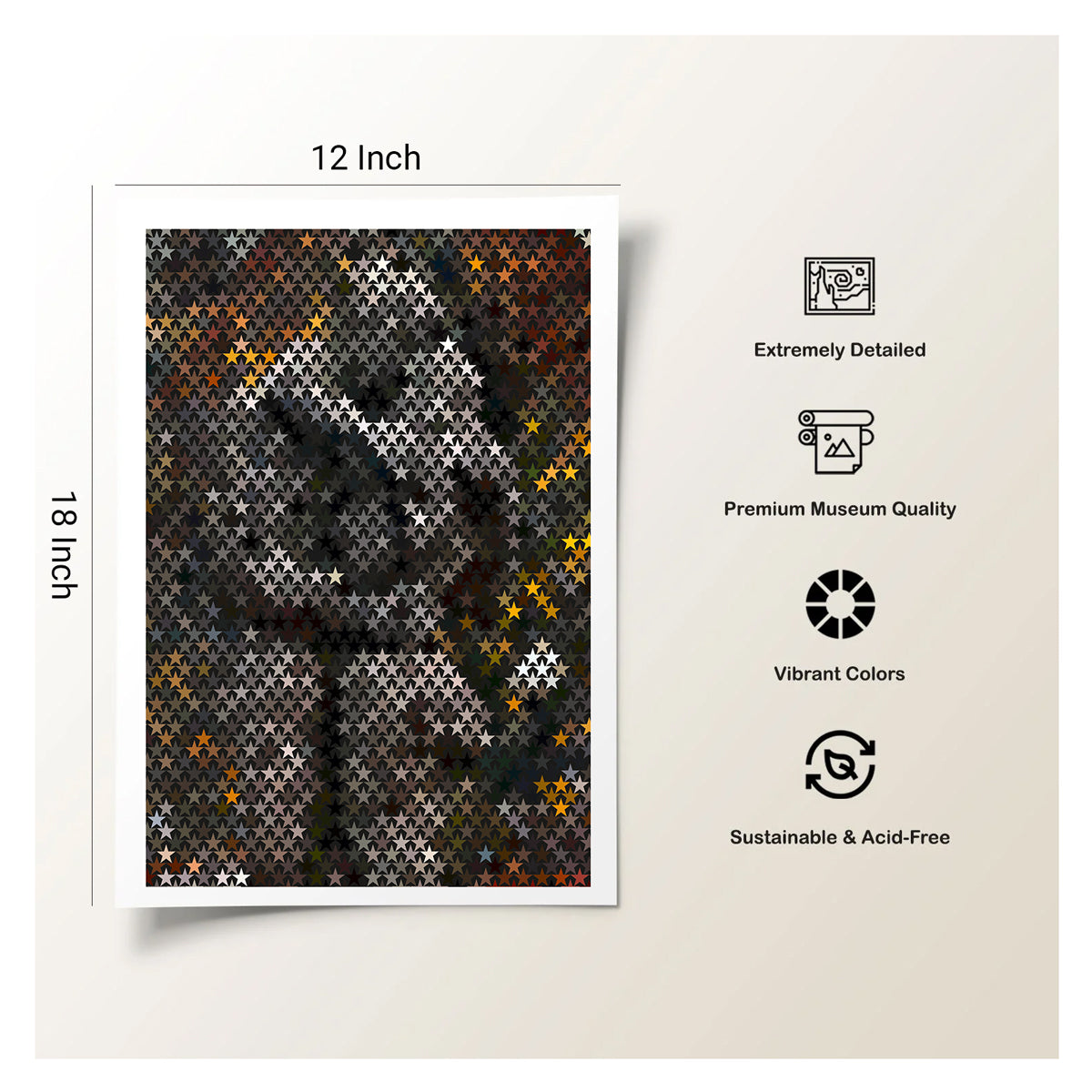 soft horizon wall art for decompressing after work