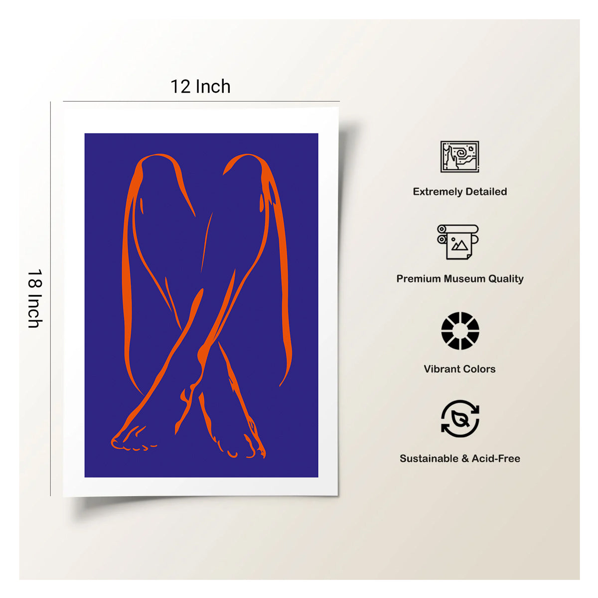 nervous system calming wall art for trauma informed care