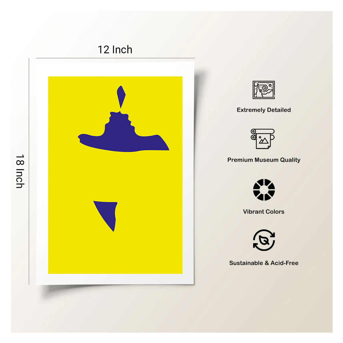 clinic reception wall art to reduce first visit anxiety