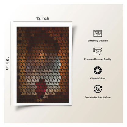 colourful art print for coaching office motivation and clarity