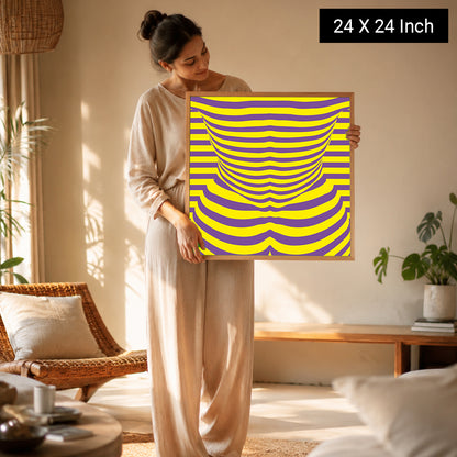 Abstract Art Therapy Canvas for Home Decor | Available in Paper, Canvas, Unframed & Ready-to-Hang