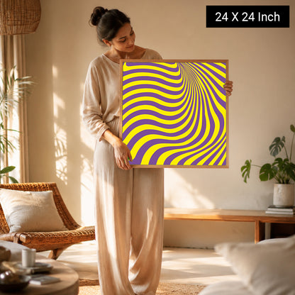 Mood-Boosting Night Light & Art Therapy Decor | Available in Paper, Canvas, Unframed & Ready-to-Hang