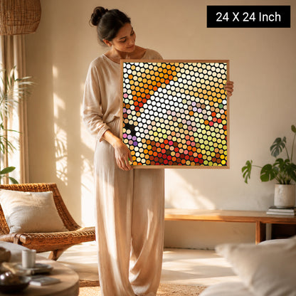 indian luxury wall painting for peaceful and balanced home decor