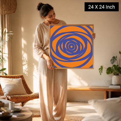 peaceful canvas artwork for luxury wellness inspired home styling