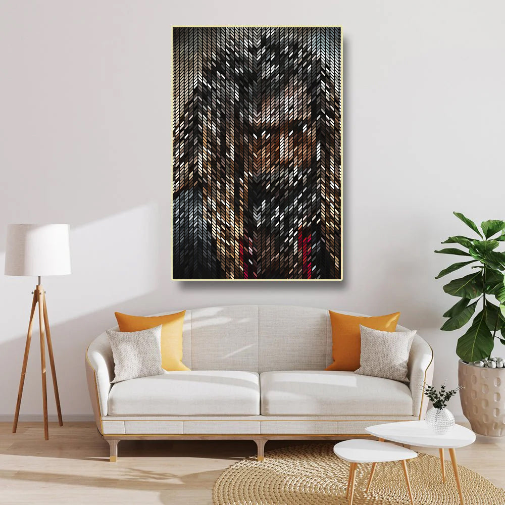 Modern optical illusion decor for stress-free lifestyle design