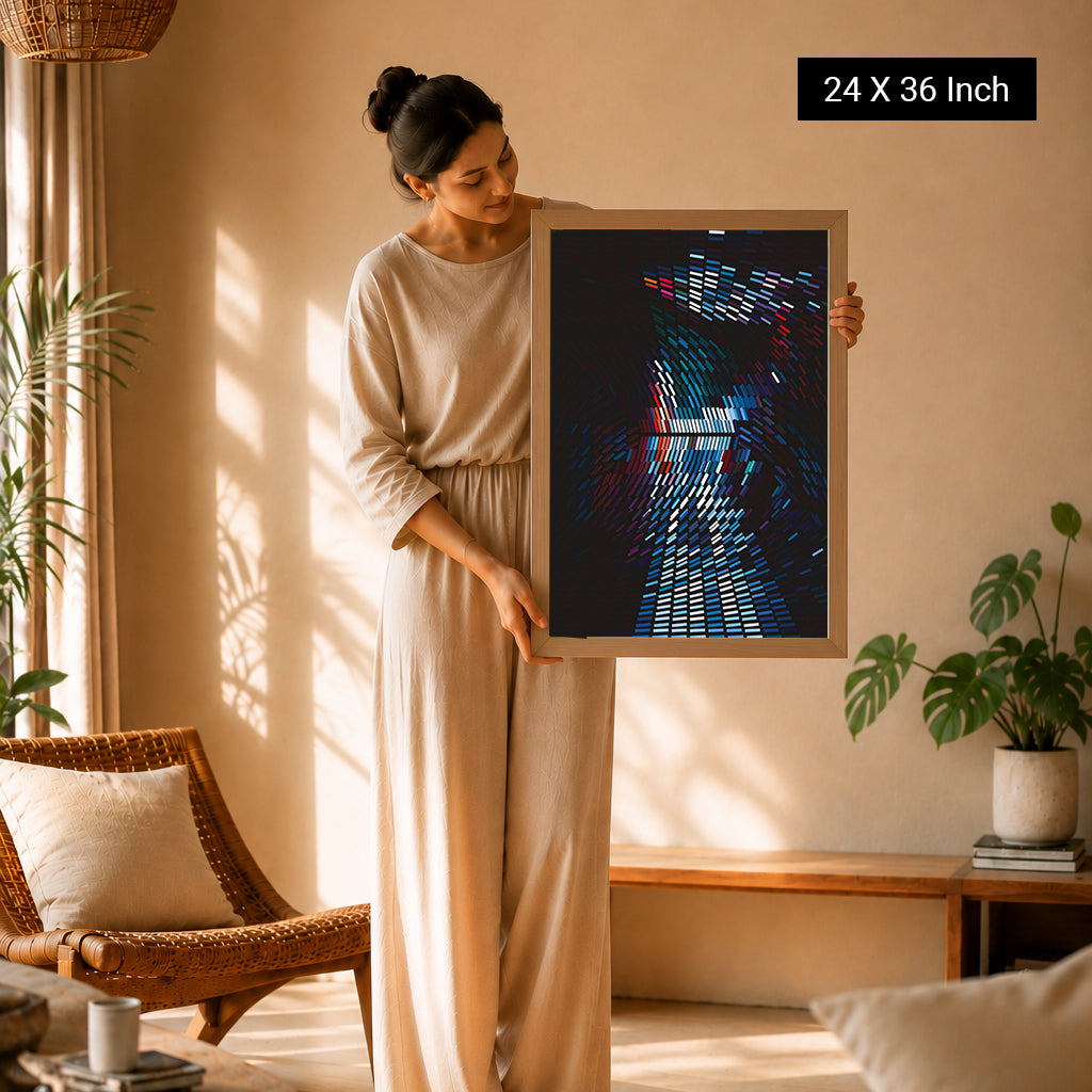 Healing-focused wall art for interiors