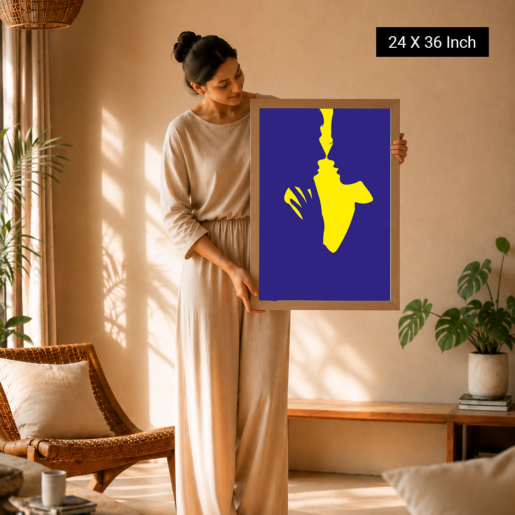 Yoga Studio Wall Art Large-Scale Symmetry Prints