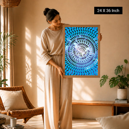 indian healing wall art for luxury homes