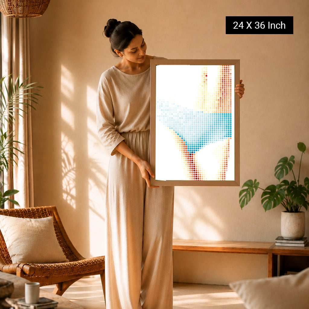 Warm neutral wall art for peaceful interiors