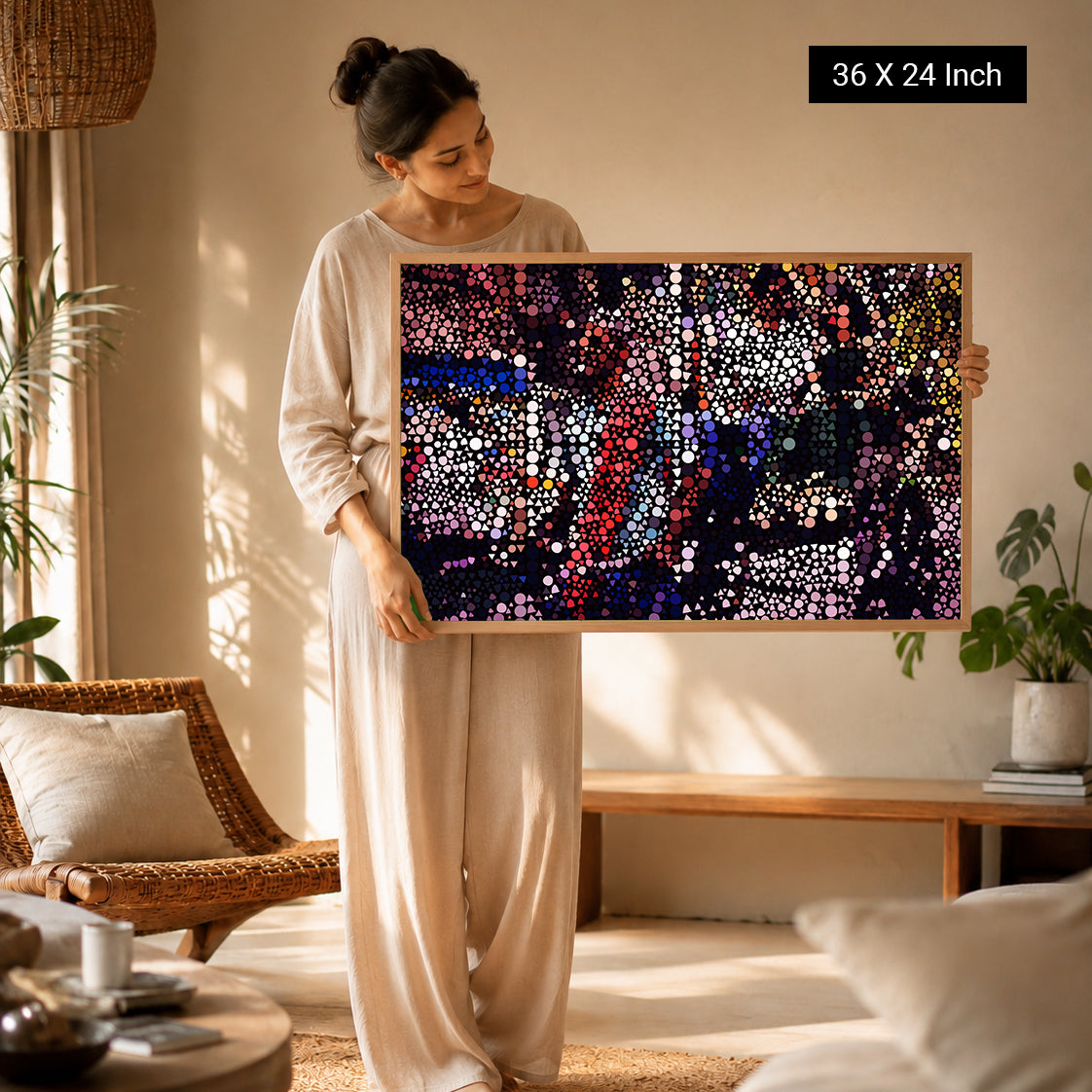 positive vibe wall decor for modern apartments