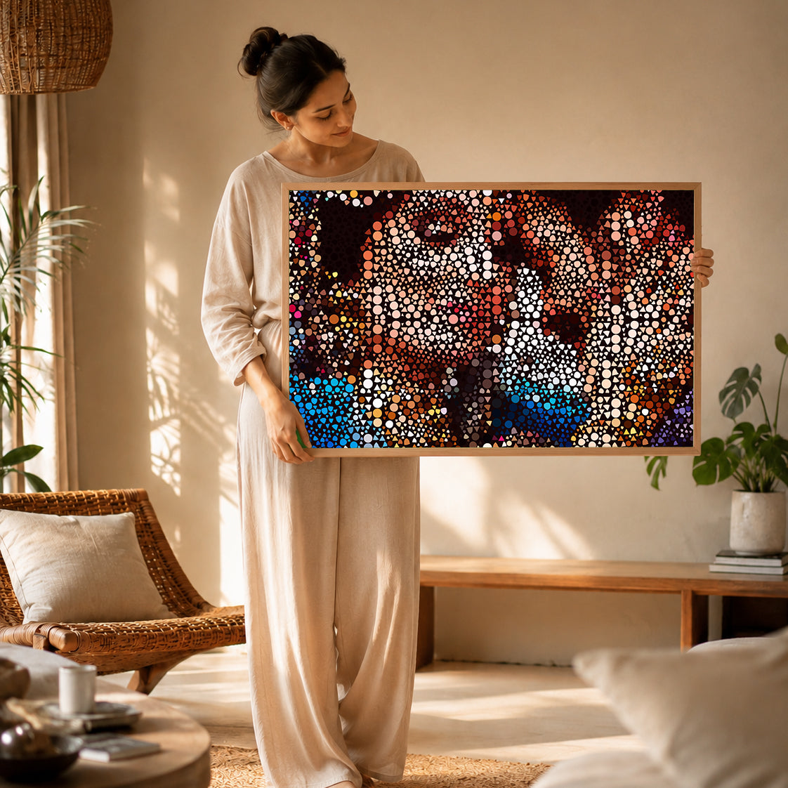 peaceful aesthetic wall art for mindful lifestyle