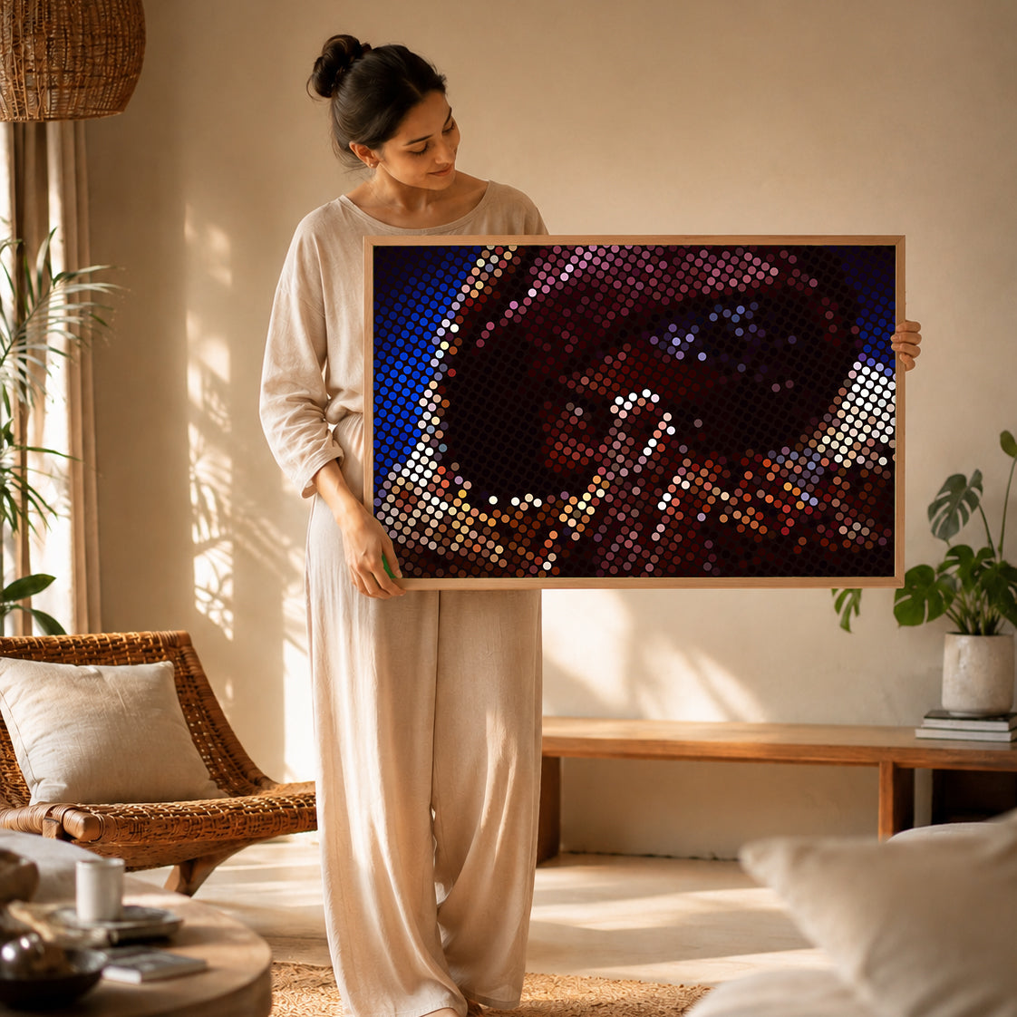 beautiful healing artwork for positive energy rooms