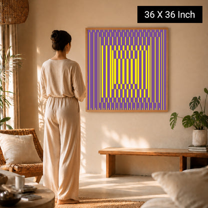 Ambient Illusion Decor for Mindfulness Spaces | Available in Paper, Canvas, Unframed & Ready-to-Hang