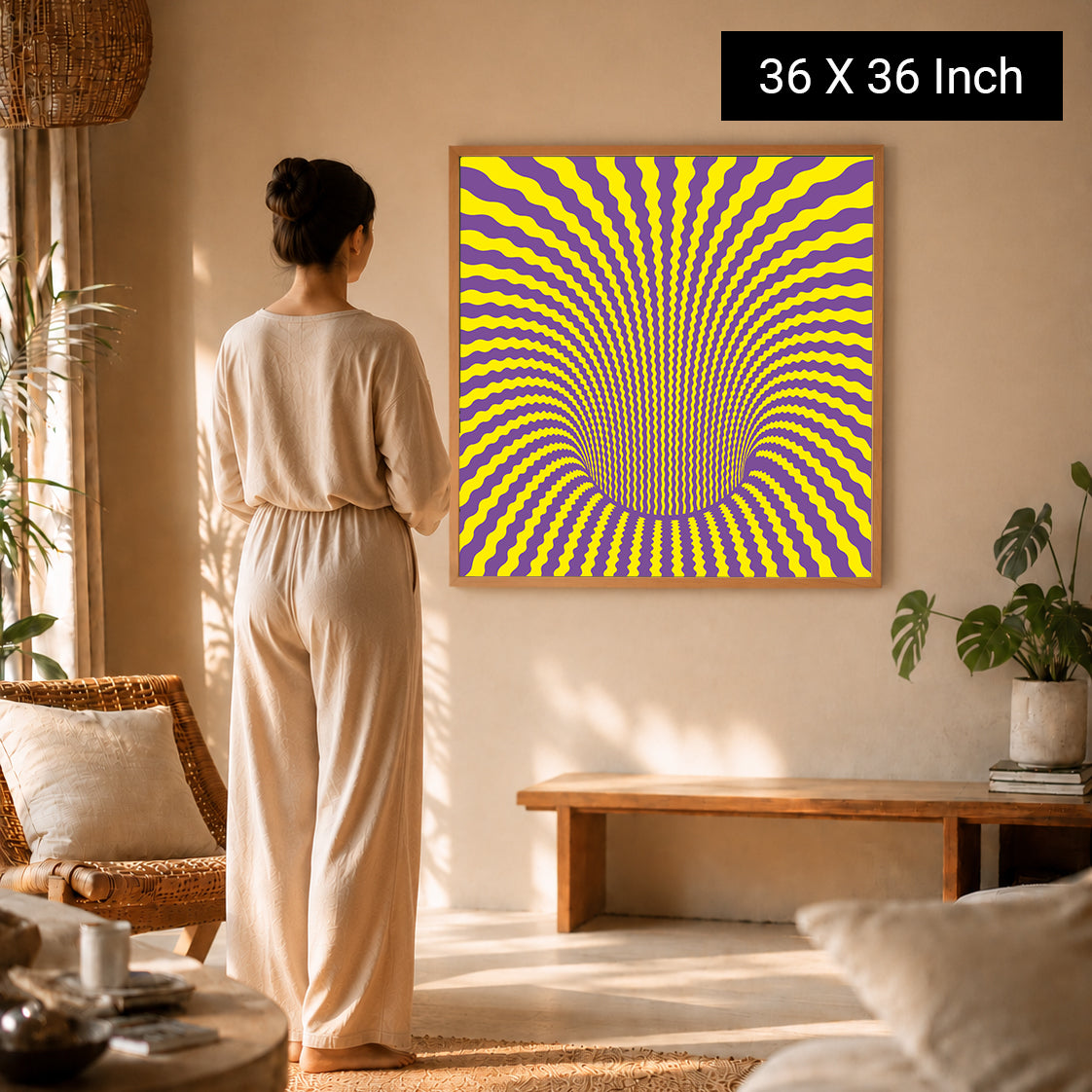 Stress Relief Canvas Print for Living Room & Office | Available in Paper, Canvas, Unframed & Ready-to-Hang
