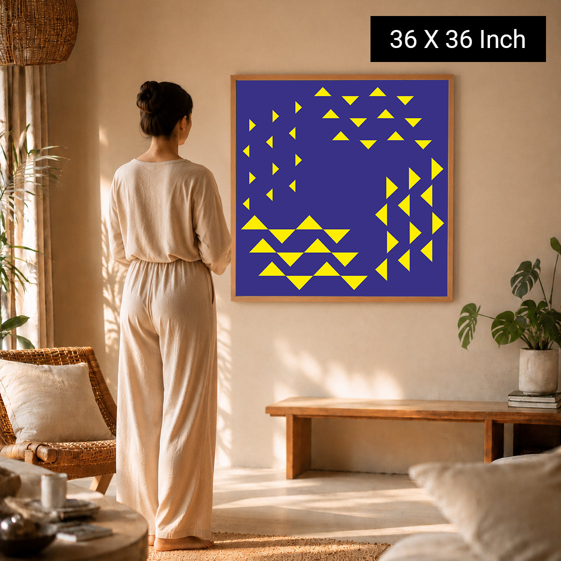 luxury wall decor canvas print for positive energy and emotional wellness