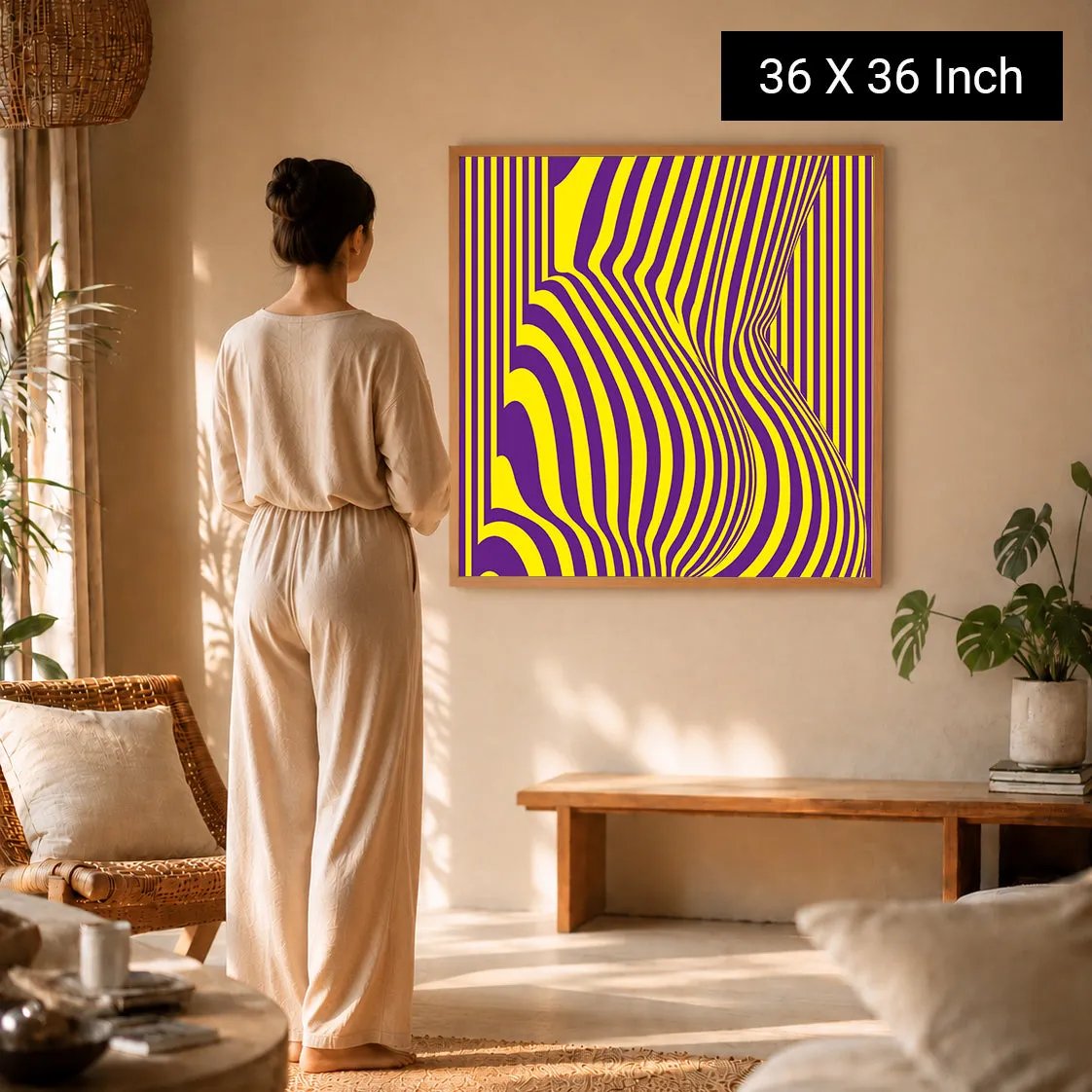 therapeutic meditation artwork for luxury yoga studio decor