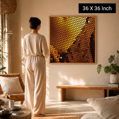 neutral aesthetic canvas art for luxury apartments and peaceful room setup