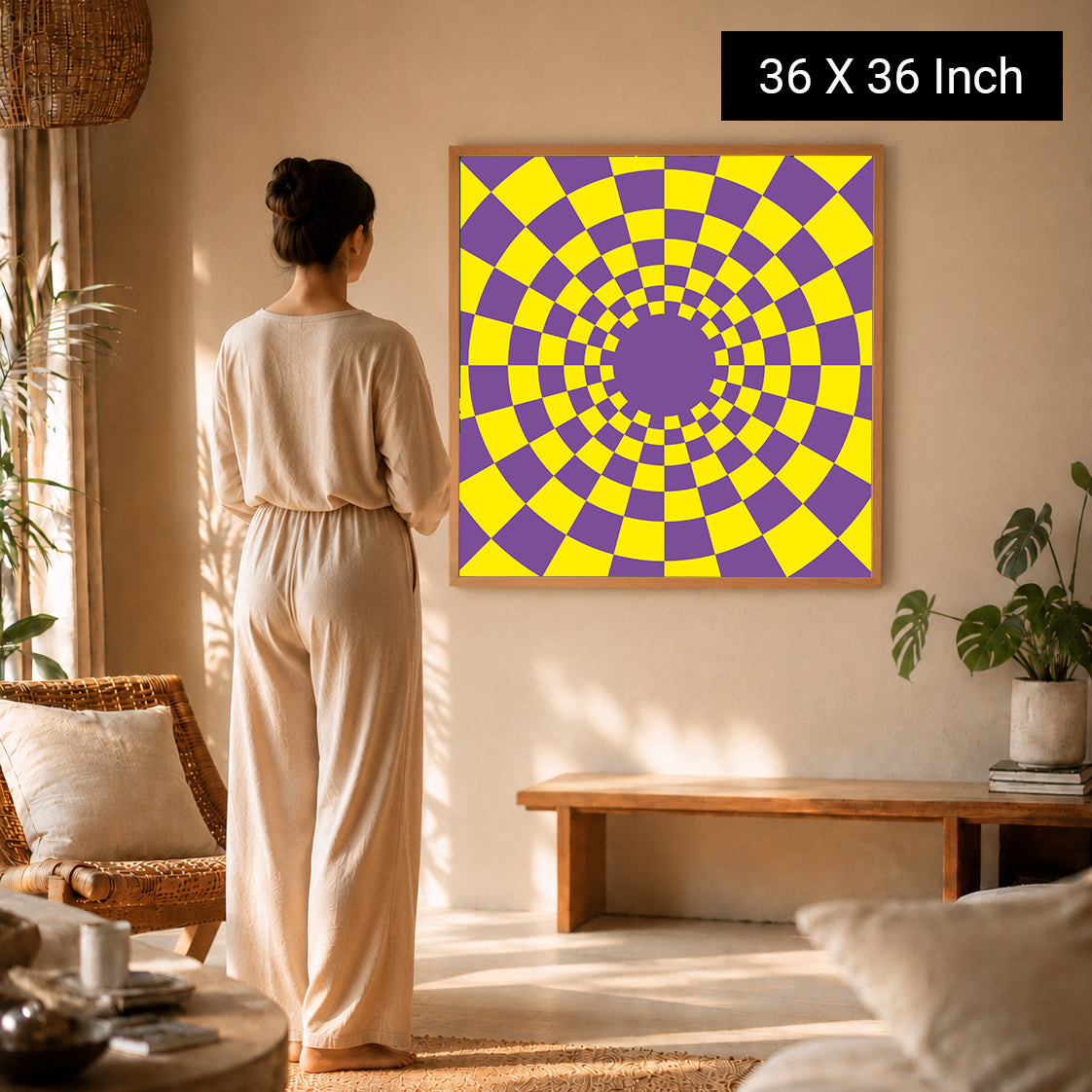 luxury wellness canvas art for emotional balance and positivity