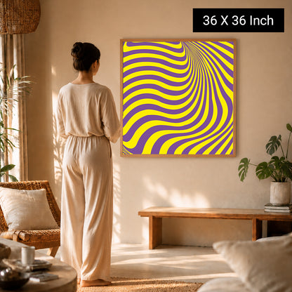 Mood-Boosting Night Light & Art Therapy Decor | Available in Paper, Canvas, Unframed & Ready-to-Hang
