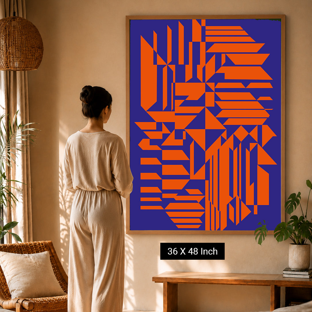 calming abstract wall art for modern homes