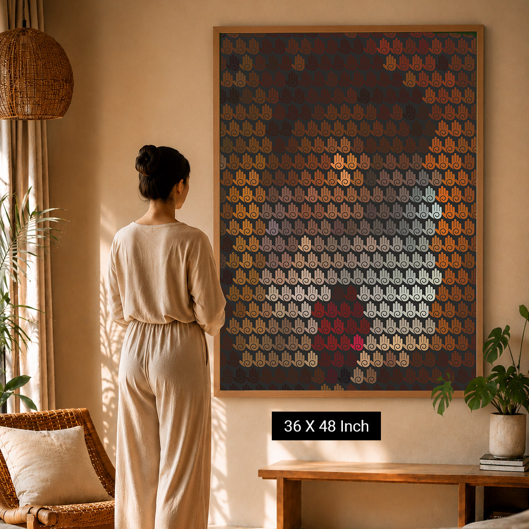 meditation inspired wall prints for yoga corners