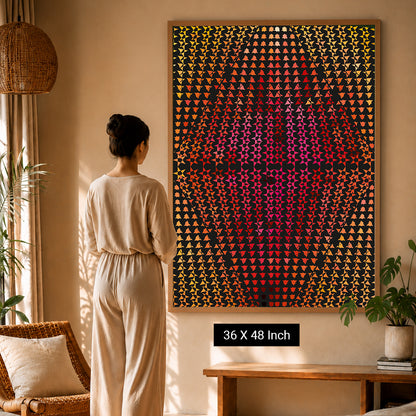 calming interior wall paintings for wellness spaces